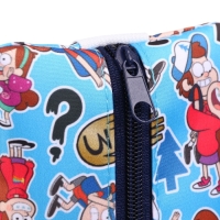 Пенал мягкий 1 отд. плоский с резинкой д/блокнота 95*200 ПМ-шр28 Гравити Фолз