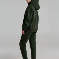 Худи Kulonga Oversize, темно-зеленый хаки, размер ХS/S