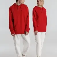 Толстовка с капюшоном унисекс Hoodie, красная, размер S Толстовка с капюшоном унисекс Hoodie, красная, размер S