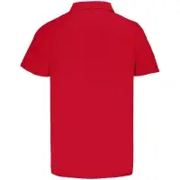 Рубашка поло унисекс Pitcher, красная, размер M