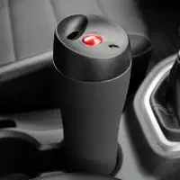 Термостакан Solingen, вакуумный, герметичный, черный