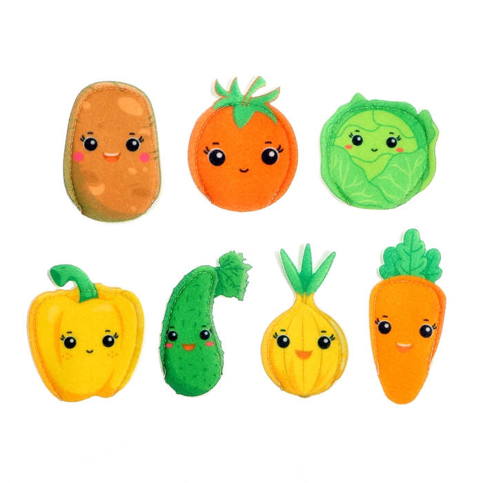 Игра &mdash; конструктор &laquo;Овощи&raquo;, 7 деталей