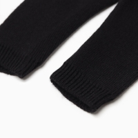 Брюки детские вязаные MINAKU, цвет черный, рост 86-92 см Брюки детские вязаные MINAKU, цвет черный, рост 86-92 см