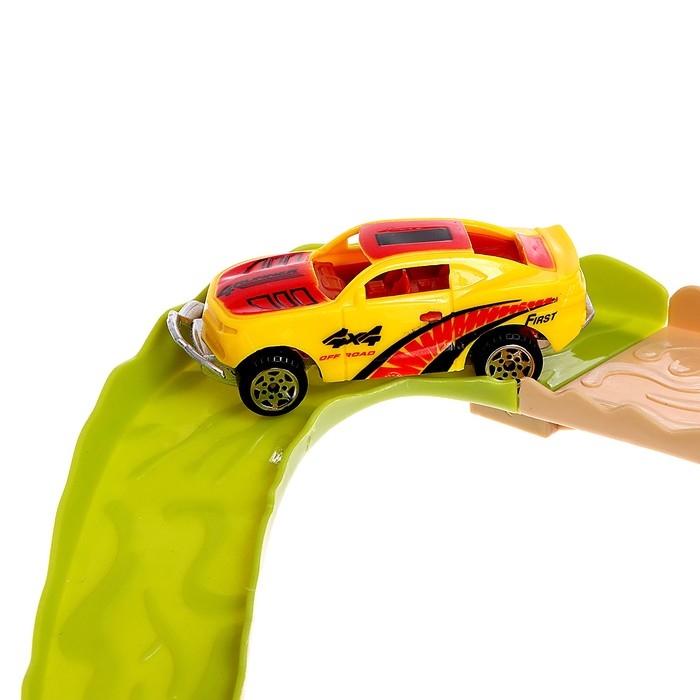 Автотрек &laquo;Дино-трек&raquo;, с запуском, звуковые эффекты