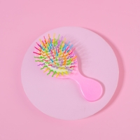 Расчёска - мини массажная, 6 × 14,5 см, рисунок МИКС Расчёска - мини массажная, 6 × 14,5 см, рисунок МИКС