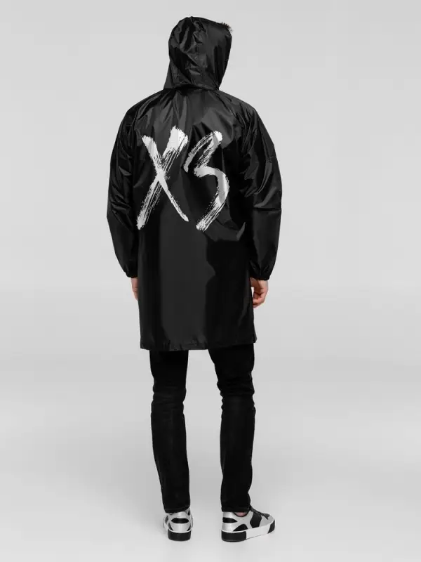 Дождевик &laquo;ХЗ&raquo;, черный, размер S