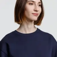 Свитшот унисекс Columbia, темно-синий, размер 5XL