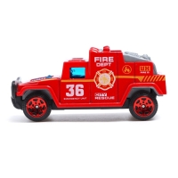 Набор металлических машин &laquo;Пожарная служба&raquo;, 6 шт.