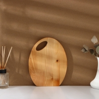 Набор разделочных досок на подставке Adelica, 3 шт: 30&times;24, 22,5&times;18, 19&times;15 см, пропитаны минеральным маслом, берёза