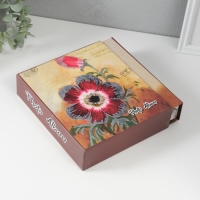 Фотоальбом на 40 фото 13х18 см "Красный мак" в коробке 20,5х18х4,8 см Фотоальбом на 40 фото 13х18 см "Красный мак" в коробке 20,5х18х4,8 см