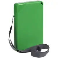 Плоская бутылка для воды Flacon, зеленая Плоская бутылка для воды Flacon, зеленая