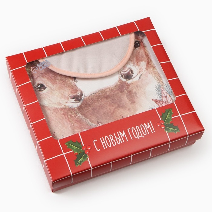 Набор подарочный "Этель" Pink magic, фартук, полотенце, прихватка