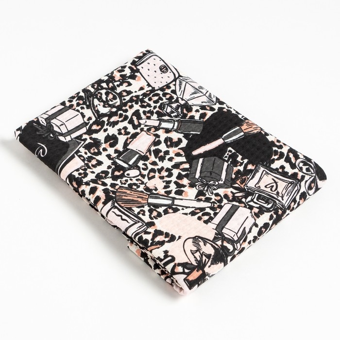 Набор для сауны Этель Набор для сауны Этель "Леопард" парео с бантиком+полотенце 80х150 см+повязка,100% хл