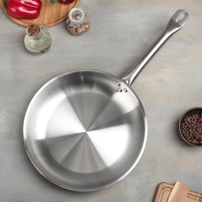 Сковорода, d=30 см, h=5 см, капсульное дно, индукция Сковорода, d=30 см, h=5 см, капсульное дно, индукция