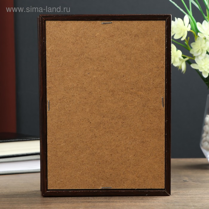 Ключница "Листья" венге 15х21 см МИКС