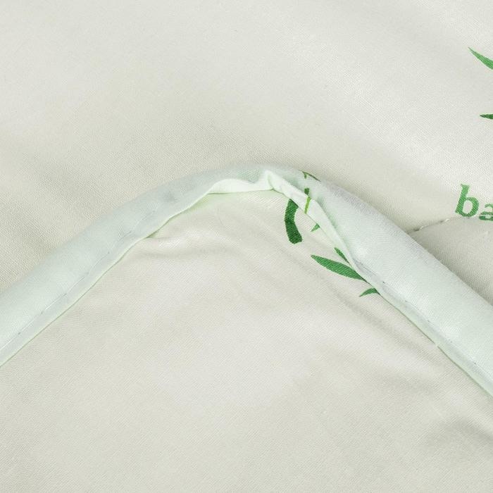 Одеяло облегчённое Адамас "Бамбук", размер 140х205 &plusmn; 5 см, 200гр/м2, чехол тик