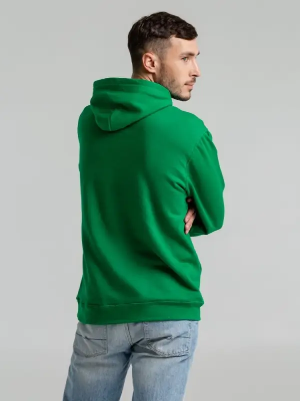 Толстовка с капюшоном Snake II ярко-зеленая, размер S