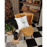 Наволочка декоративная &laquo;Этель&raquo; Eucalyptus (вид 2), 40х40 см, 100% хлопок