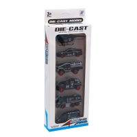 Набор металлических машин «Полиция», 6 шт. Набор металлических машин «Полиция», 6 шт.