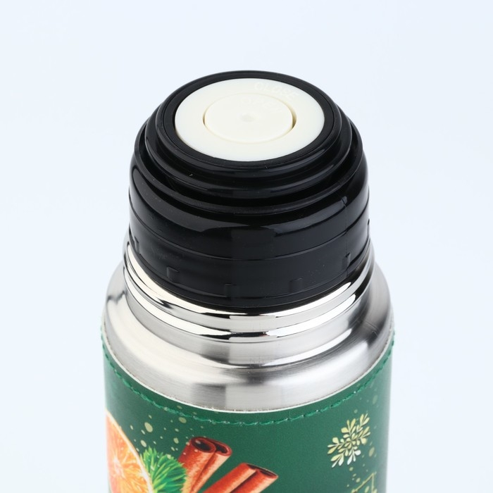 Термос в кожзаме "Тепла и уюта", 500 мл