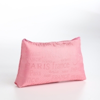 Набор косметичек 2 в 1 на молнии, цвет розовый Набор косметичек 2 в 1 на молнии, цвет розовый