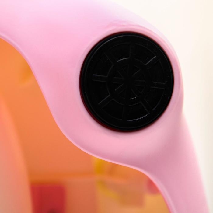 Горшок детский «Бегемотик», цвет белый/розовый Горшок детский «Бегемотик», цвет белый/розовый