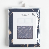 Покрывало "Этель" Flowers, 180*215 см, 100% хлопок