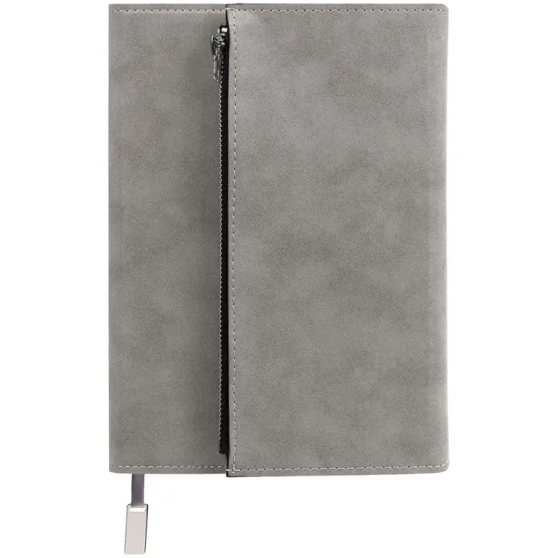 Ежедневник Grace на заказ, недатированный, серый