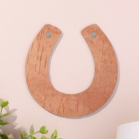 Сувенир &laquo;Подкова&raquo;, тепла и уюта, 11&times;10&times;0,3 см, береста
