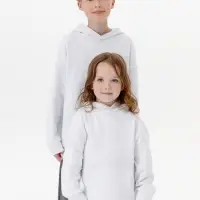 Худи детское оверсайз Houdini, белое, 8 лет