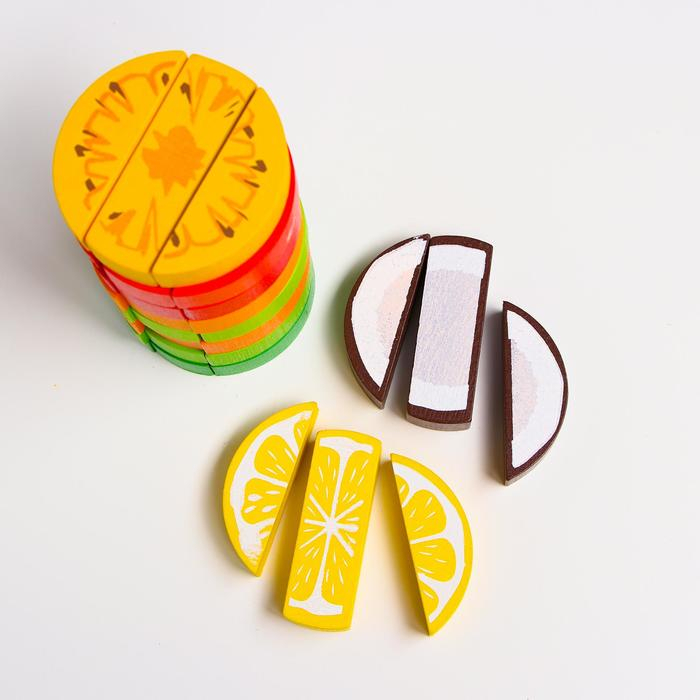 Логический игровой набор &laquo;Башня. Фрукты&raquo;, 30 деталей