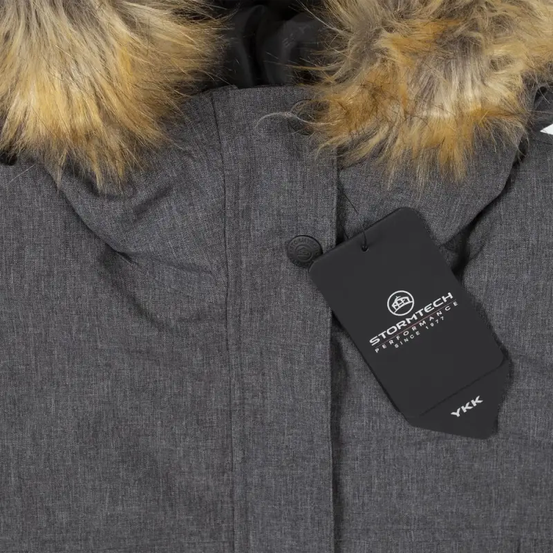 Парка мужская Explorer серый меланж, размер S