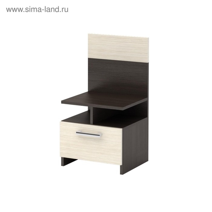 Спальня Леси, набор -  комод 800, кровать 1600, тумбы 2 шт , Венге/Дуб белфорд