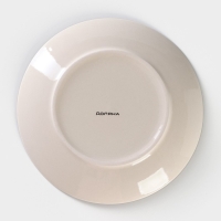 Тарелка керамическая десертная Доляна &laquo;Морской мир&raquo;, d=19 см, цвет жёлтый