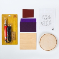 Набор для выжигания на спилах &laquo;Сама скромность&raquo;