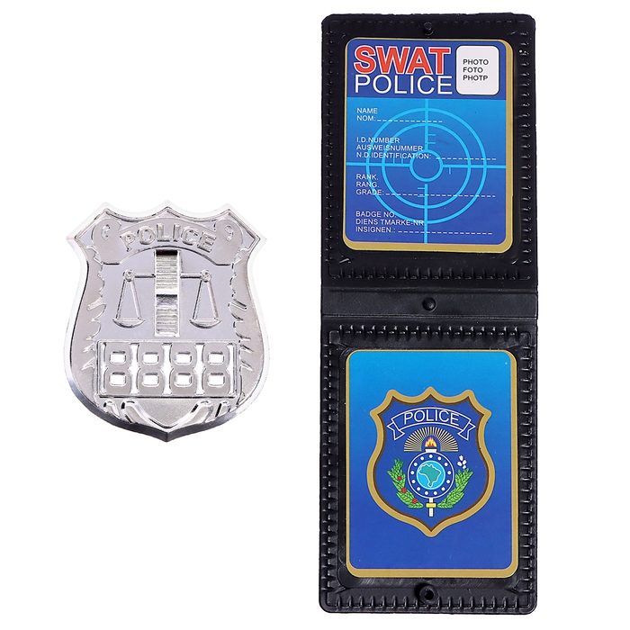 Набор полицейского &laquo;Гвардия&raquo;, 7 предметов, автомат стреляет мягкими пулями