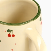 Кружка "Праздничная" 0,4л / 11,5х9,5см, кантри