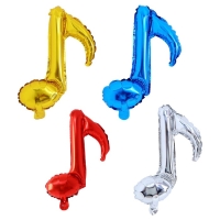 Шар фольгированный 16" «Нотки», набор 4 шт. Шар фольгированный 16" «Нотки», набор 4 шт.