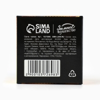 Свеча новогодняя чайная «Новый год: Радость», диам 4 см Свеча новогодняя чайная «Новый год: Радость», диам 4 см