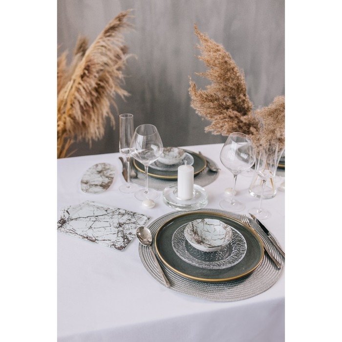 Подставка под ложку Magistro «Мрамор», 24×11×1 см, цвет чёрный Подставка под ложку Magistro «Мрамор», 24×11×1 см, цвет чёрный