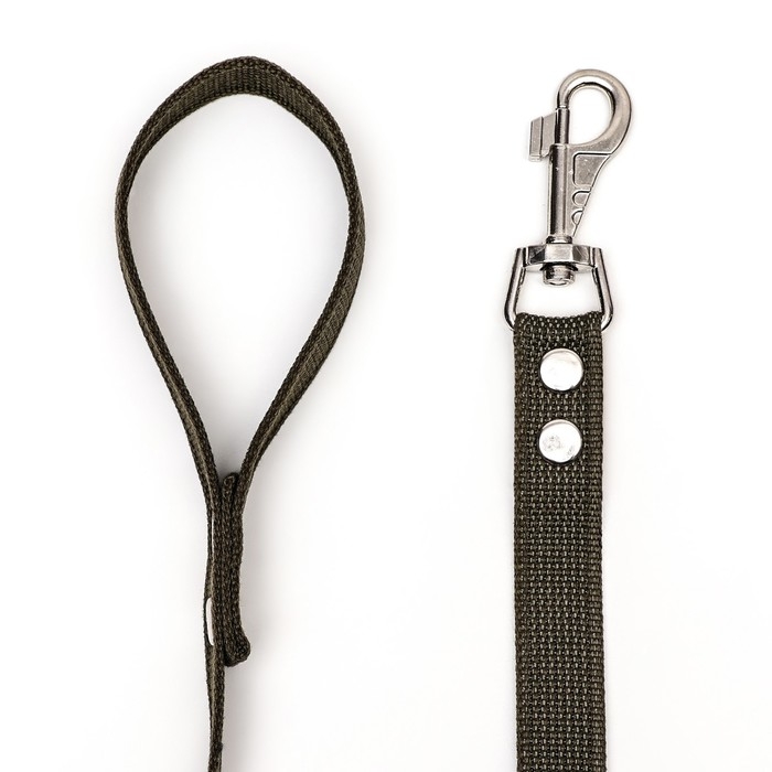 Поводок брезентовый, 1.6 м х 2.5 см Поводок брезентовый, 1.6 м х 2.5 см
