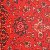 Подушка - антистресс &laquo;Ковёр&raquo;, красная