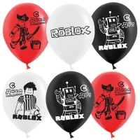 Шар латексный 12" роблокс &laquo;С днём рождения!&raquo;, 25 шт.