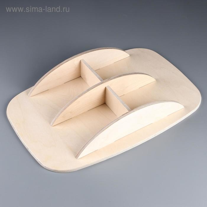 Доска балансировочная балансборд малая, 50&times;33х0,9 см