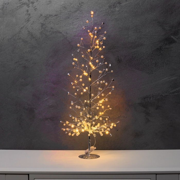 Фигура светодиодная Фигура светодиодная "Капли росы" 55x30x3 см, 20 LED, CR2032x2 (в компл.), свечение тёплое белое