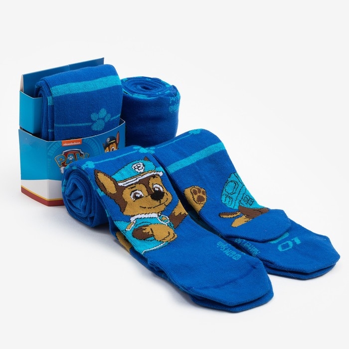 Колготки PAW PATROL &laquo;Гончик&raquo;, цвет синий, 86-92 см