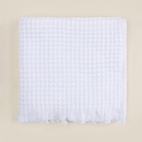 Полотенце вафельное SL HOME: Boho "Блан де Блан" 100х180 см, 100% хлопок, 300 г/м2 Полотенце вафельное SL HOME: Boho "Блан де Блан" 100х180 см, 100% хлопок, 300 г/м2