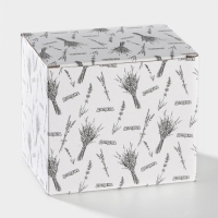 Кружка Доляна &laquo;Гурман&raquo;, 400 мл, цвет белый