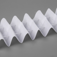 Шторная лента классическая, матовая, 4 см, 100 &plusmn; 1 м, цвет белый