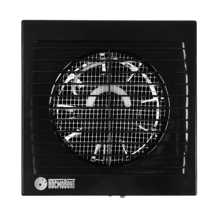 Вентилятор вытяжной "КосмоВент" В100ВК-ок, d=100 мм, 10 Вт, 40 дБ, 105 м&sup3;/ч, выкл, обр.клап